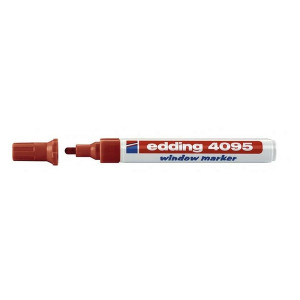 Edding 4095 Windowmarker - 2 - 3 mm, rot