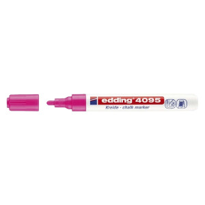 Edding 4095 Windowmarker - 2 - 3 mm, neonrosa