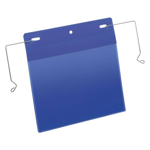 Durable Kennzeichnungstasche mit Drahtbügel - A5 quer, 50 Stück
