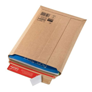ColomPac® Versandtaschen Wellpappe 340x500x50 mm (A3), braun