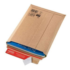 ColomPac® Versandtaschen Wellpappe 290x400x50 mm (B4), braun