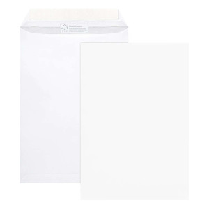 Versandtaschen - B4, ohne Fenster, 100 g/qm, 100 Stück, haftklebend