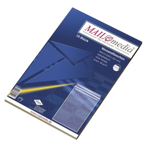MAILmedia® Versandtaschen Recycling - C4 , ohne Fenster, selbstklebend, 90 g/qm, braun, 10 Stück
