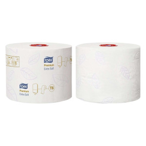 Tork® Toilettenpapier Midi für T6 System - extra weich, 3-lagig, 27 Rollen á 70 m