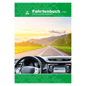 RNK Verlag Fahrtenbücher für PKW. Schema über 2 Seiten. - A5, 32, Buch