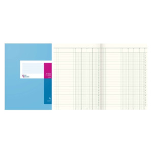 König Ebhardt Spaltenbuch mit festem Kopf - Größe: A4, 4 Spalten, 40 Blatt