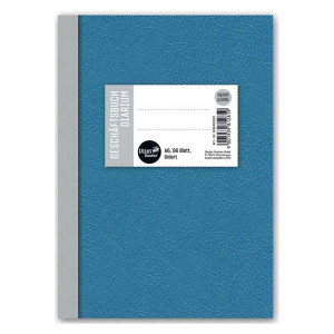 Ursus Basic Geschäftsbuch A6 96 Blatt 70g/qm 8mm liniert