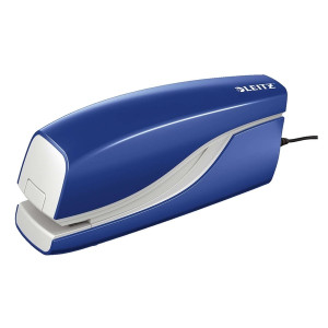 Leitz 5532 Elektrisches Heftgerät NeXXt, Heftleistung 10 Blatt, blau