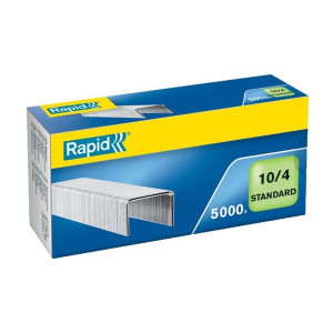 Rapid Heftklammern No. 10 Standard, verzinkt, 5.000 Stück