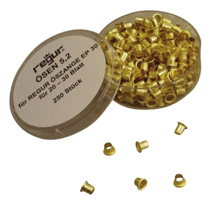 Regur® Ösen - 250 Stück, 5,2 mm für 20-30 Blatt