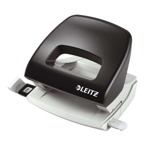 Leitz 5038 Bürolocher Klein NeXXt, 16 Blatt, schwarz