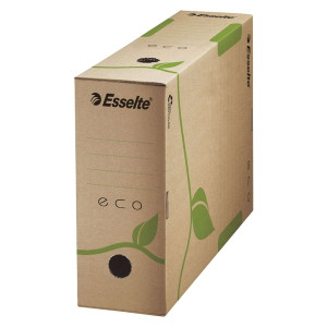 Esselte Archiv Box ECO, 100 mm, Karton, naturbraun