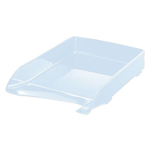 Leitz 5220 Briefkorb Elegant, A4, Kunststoff, glasklar