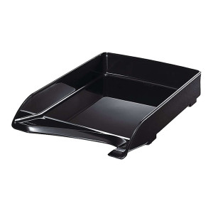 Leitz 5220 Briefkorb Elegant, A4, Kunststoff, schwarz