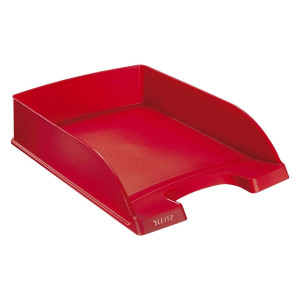 Leitz 5227 Briefkorb Standard Plus, A4, Polystyrol, rot