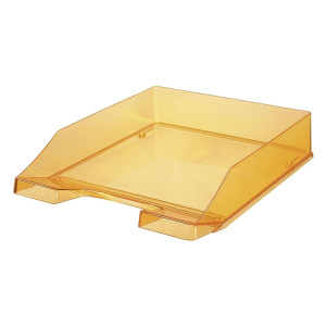 HAN Briefkorb KLASSIK A4, orange-transparent