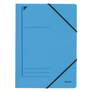 Leitz 3980 Eckspanner - A4, 250 Blatt, Pendarec-Karton (RC), blau