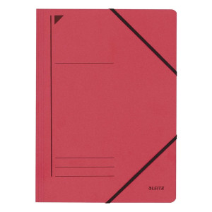 Leitz 3980 Eckspanner - A4, 250 Blatt, Pendarec-Karton (RC), rot