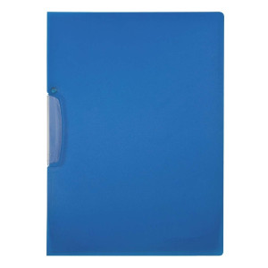 Q-Connect Klemm-Mappen - blau, Fassungsvermögen bis 25 Blatt KF02134