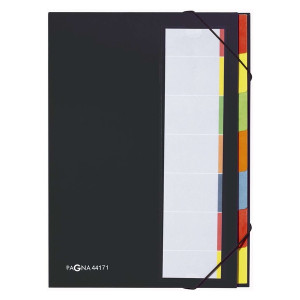 Pagna® Deskorganizer - mit 7 Fächern, schwarz