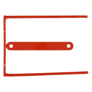 Q-Connect D-Clip/ Magi-Clip Archivbinder - 8 cm, 100 Stück, rot