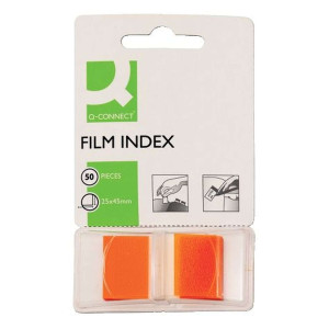 Q-Connect Index - 25 x 43 mm, orange
