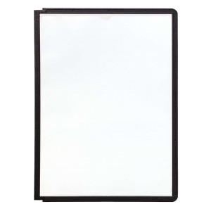 Durable Sichttafel SHERPA® PANEL A4, schwarz