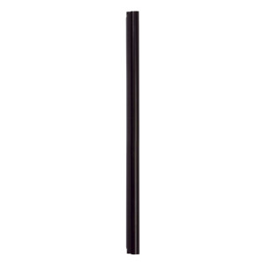 Durable Klemmschiene A4, 80 Blatt, schwarz, 25 Stück