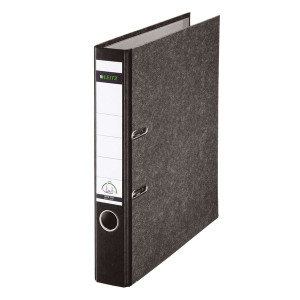 Leitz 1050 Ordner A4 Wolkenmarmor, 52 mm, schwarz