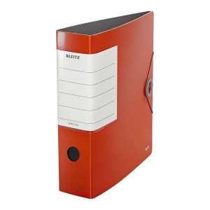 Leitz 1112 Qualitäts-Ordner 180° Solid - Polyfoam, A4, breit, hellrot