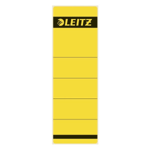 Leitz 1642 Rückenschilder - Papier, kurz/breit, 10 Stück, gelb
