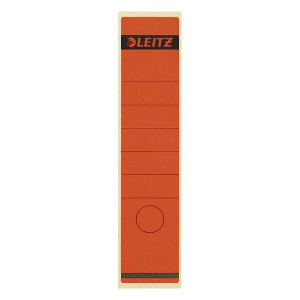 Leitz 1640 Rückenschilder - Papier, lang/breit, 100 Stück, rot