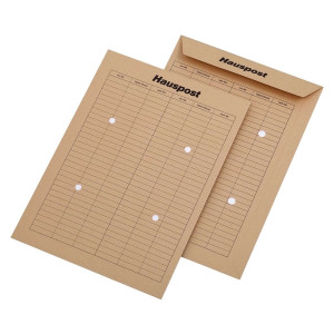 MAILmedia® Hausposttaschen Recycling - C4 , 110 g/qm, braun, 250 Stück