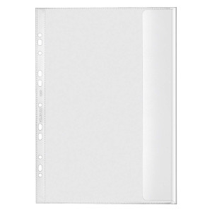 Veloflex® Dokumentenhülle EURO - A4, PP, genarbt, transparent 5345 000