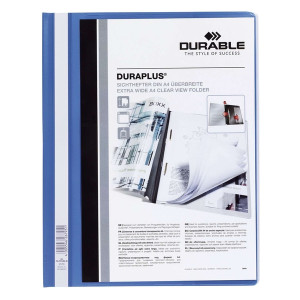 Durable Angebotshefter DURAPLUS®, strapazierfähige Folie, A4+, blau