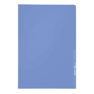 Leitz 4000 Standard Sichthülle A4 PP-Folie, genarbt, blau, 0,13 mm
