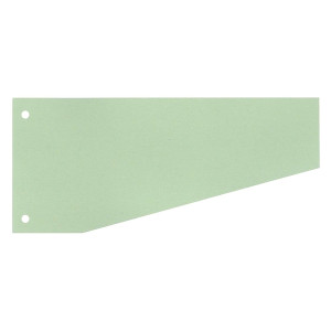WEKRE Trennstreifen Trapez - 190 g/qm Karton, grün, 100 Stück