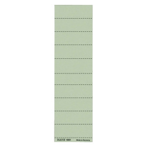 Leitz 1901 Blanko-Schildchen - Karton, 100 Stück, grün