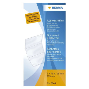 Herma 5044 Ausweishüllen 3x71x11
