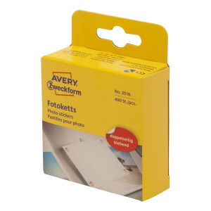 Avery Zweckform® 3516 Home Fotoketts - 12 x 12 mm, permanent, Spender 1 Rolle mit 400 Etiketten