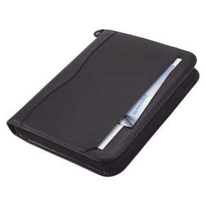 Alassio® Ringbuchmappe REGGIO - A4, schwarz