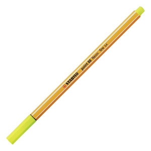 Stabilo® Fineliner point 88®, 0,4 mm, neongelb