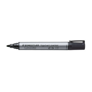 Staedtler® Flipchart-Marker Lumocolor® 356, nachfüllbar, 2 mm, schwarz