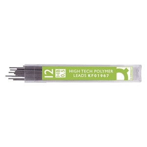 Q-Connect Feinminen Pencil Leads, 0,5 mm, HB