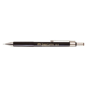 Faber-Castell Druckbleistift TK® FINE, 0,50 mm, Härtegrad: HB, Schaft: grün