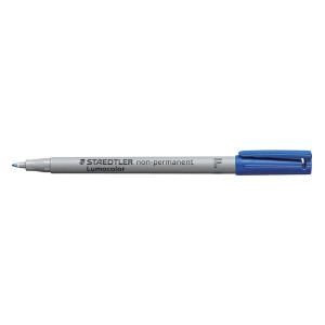 Staedtler® Feinschreiber Universalstift Lumocolor non-permanent, F, blau