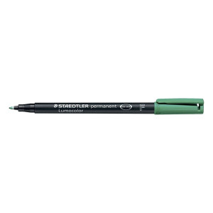 Staedtler® Feinschreiber Universalstift Lumocolor permanent, F, grün