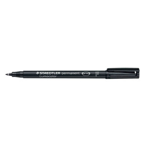 Staedtler® Feinschreiber Universalstift Lumocolor permanent, F, schwarz
