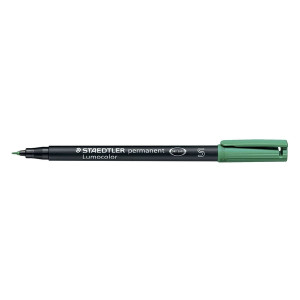 Staedtler® Feinschreiber Universalstift Lumocolor permanent, S, grün