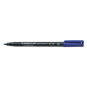 Staedtler® Feinschreiber Universalstift Lumocolor permanent, M, blau